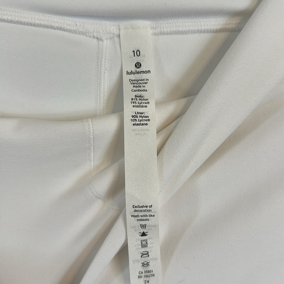 Lululemon align white nwot legging. Dense but lightweight! 10 - Picture 5 of 5